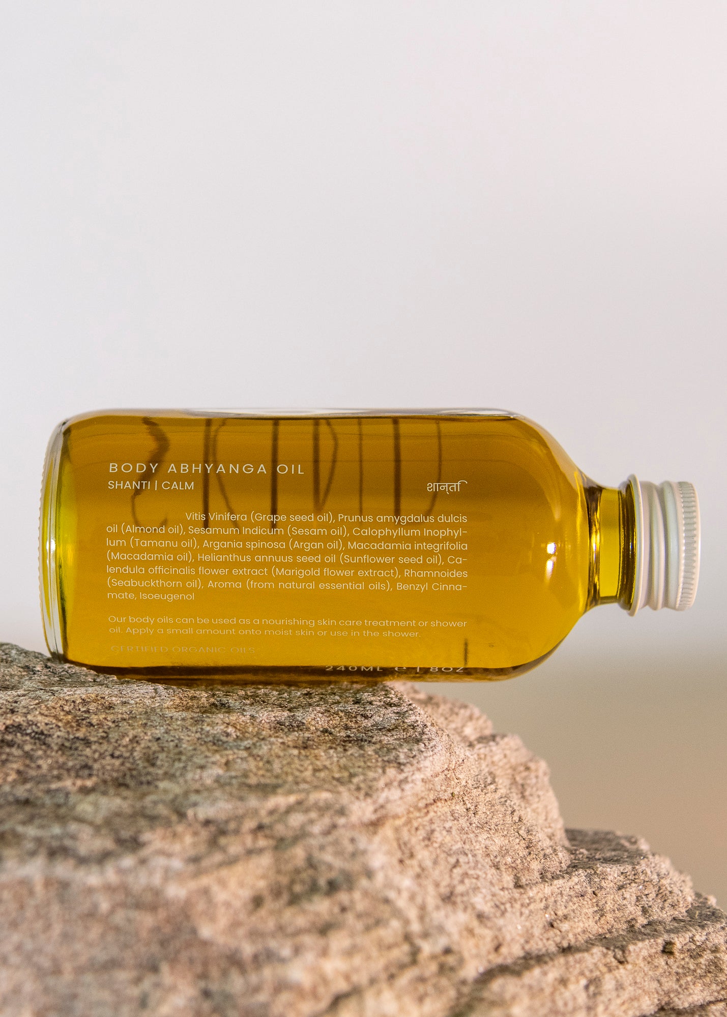 Organic Abhyanga Body oil SHANTI I CALM