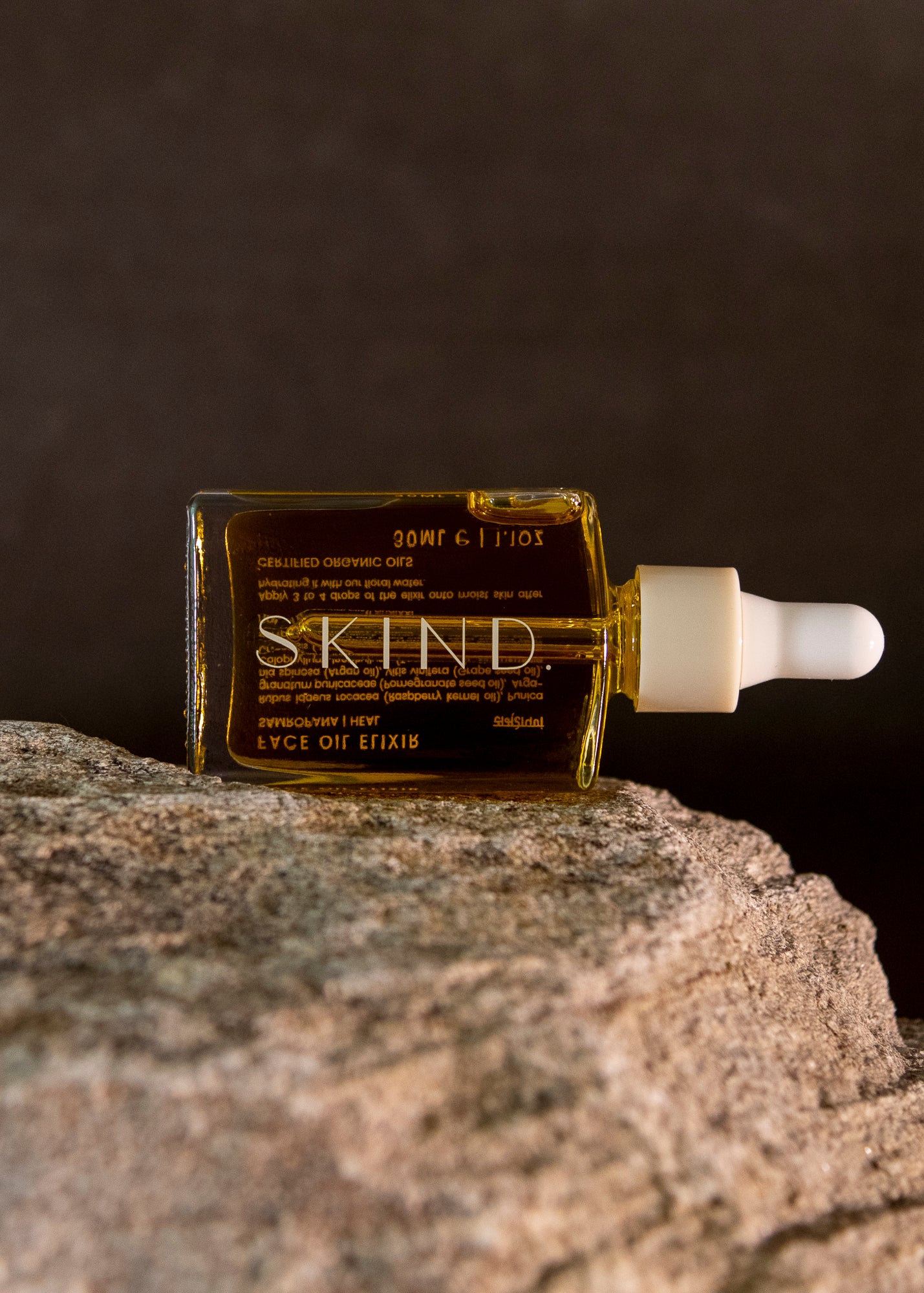 ORGANIC FACE OIL ELIXIR SAMROPANA HEAL FOR OILY & SENSITIVE SKIN