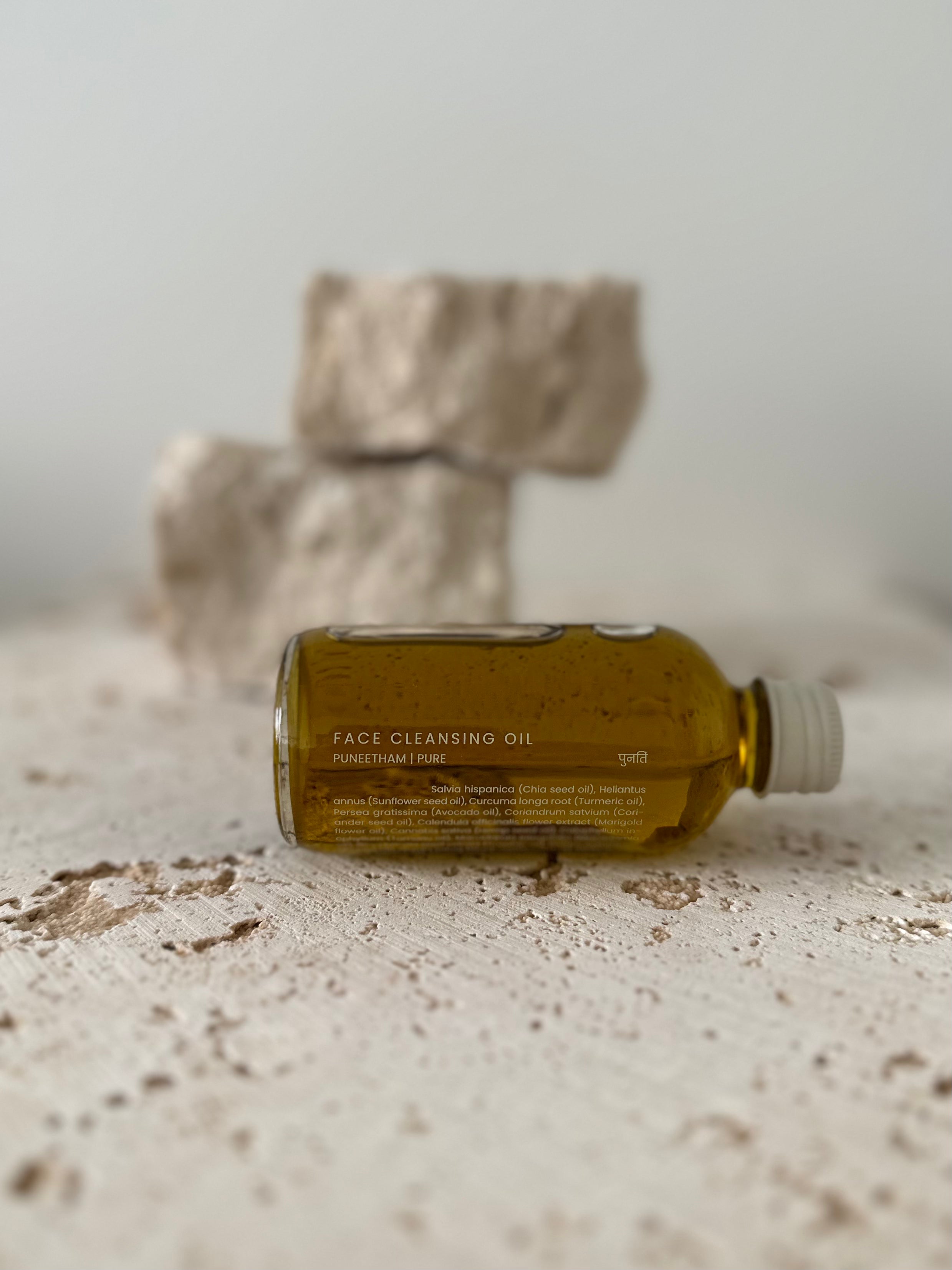 ORGANIC FACE CLEANSING OIL PUNEETHAM PURE 120ml