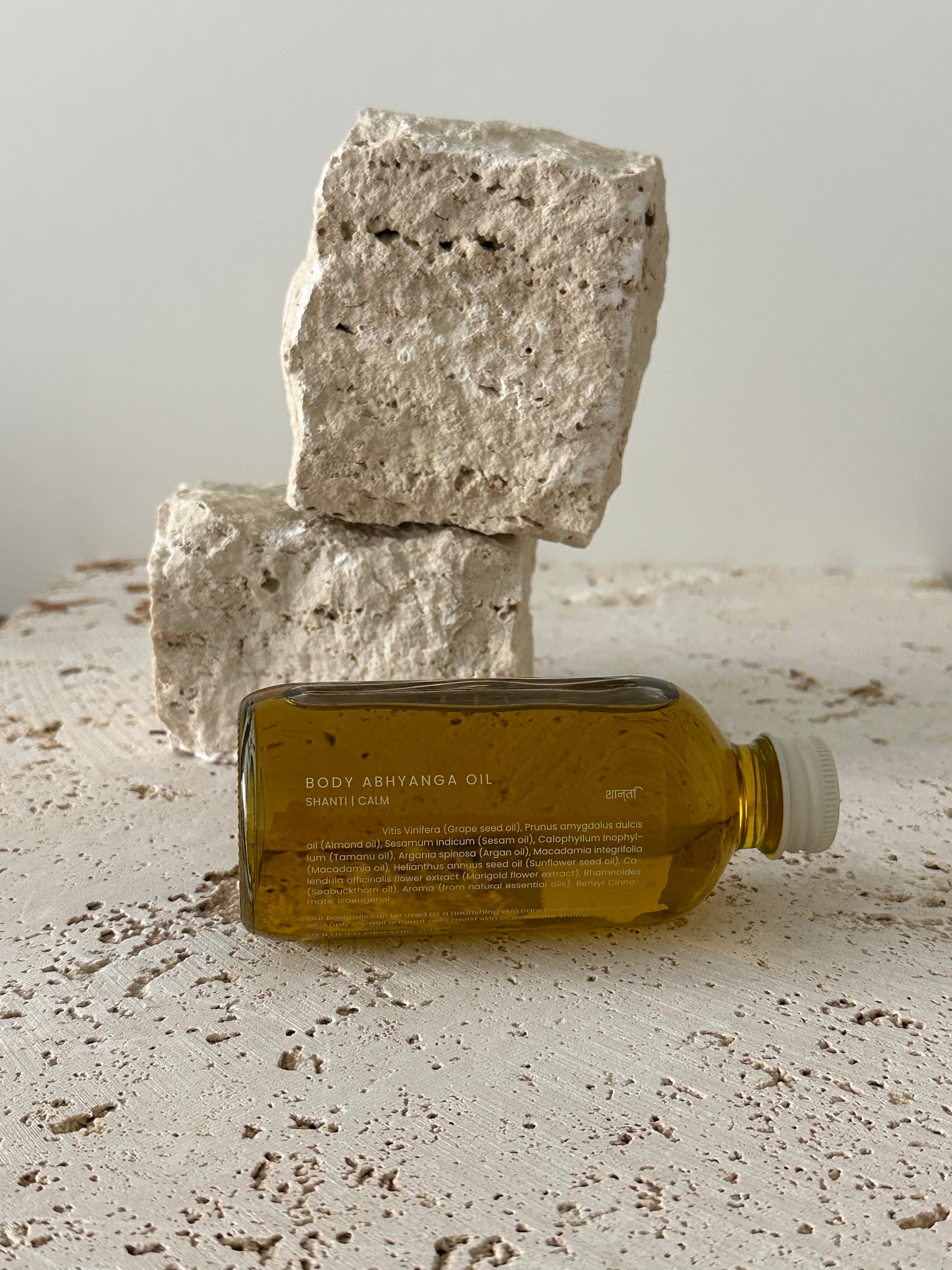 Organic Abhyanga Body oil SHANTI I CALM