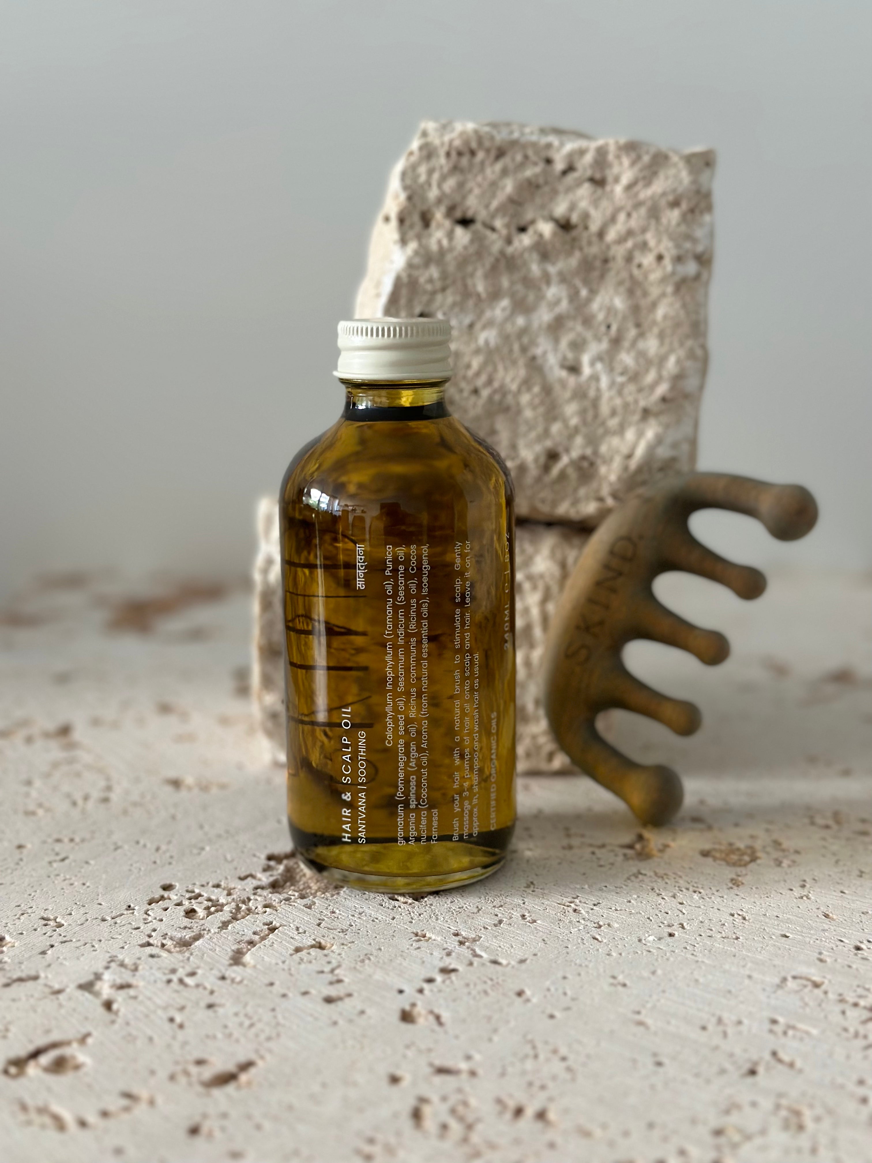 Organic Hair & Scalp oil SANTVANA | SOOTHING