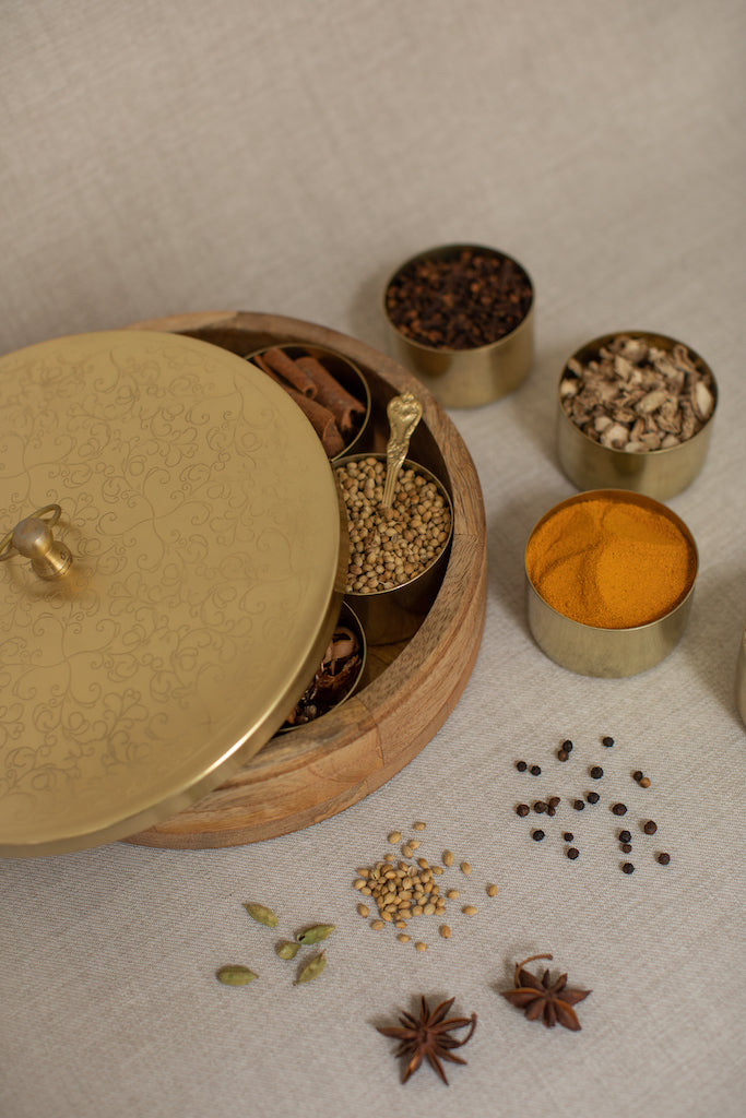 Ayurvedic spice box MASALA DABA
